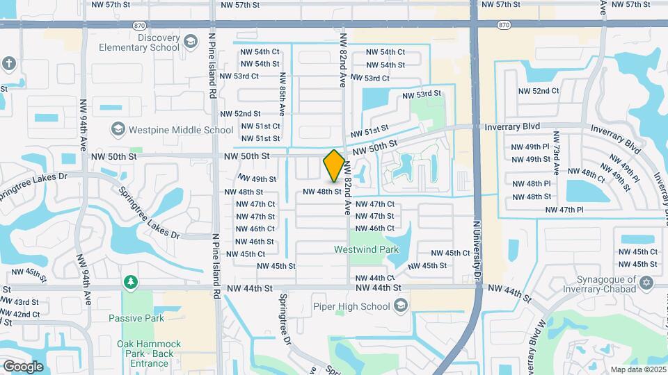 8231 NW 48th St Mapa y Detalles de la Ubicación