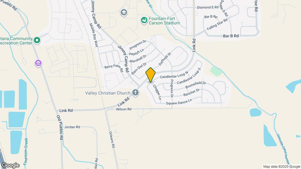 1094 Clogger Ln Mapa y Detalles de la Ubicación