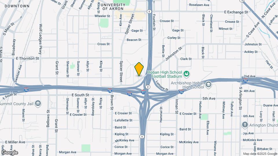 621 Johnston St Map and Location Details