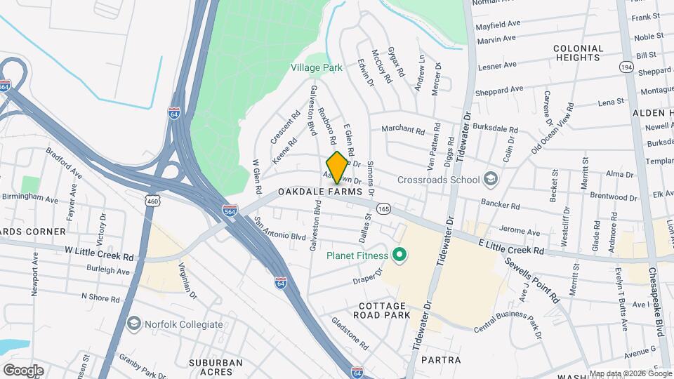 408 E Little Creek Rd Map and Location Details