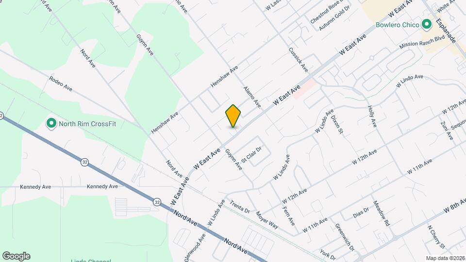 940 W East Ave Mapa y Detalles de la Ubicación