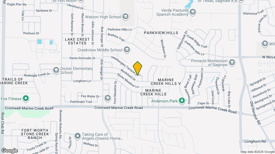 5601 Heatherglen Terrace Mapa y Detalles de la Ubicación