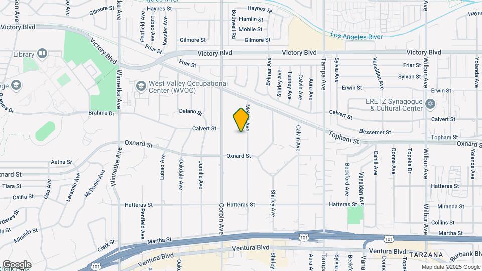 6051 Melvin Ave Mapa y Detalles de la Ubicación