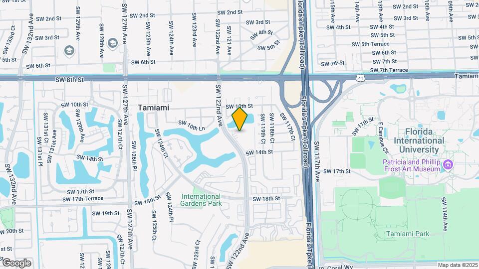 1221 SW 122nd Ave, Unit #214 Map and Location Details