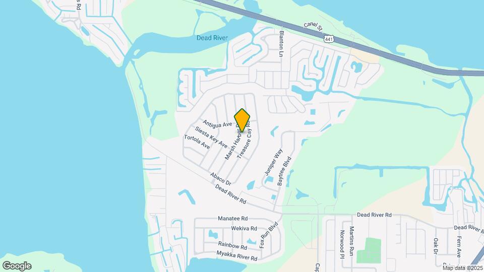 4661 Marsh Harbor Dr Map and Location Details