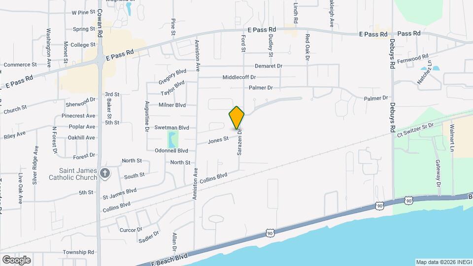 701 Sarazen Dr Map and Location Details