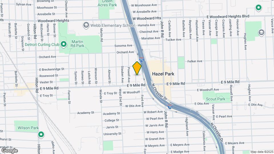 23060 Berdeno Ave Mapa y Detalles de la Ubicación