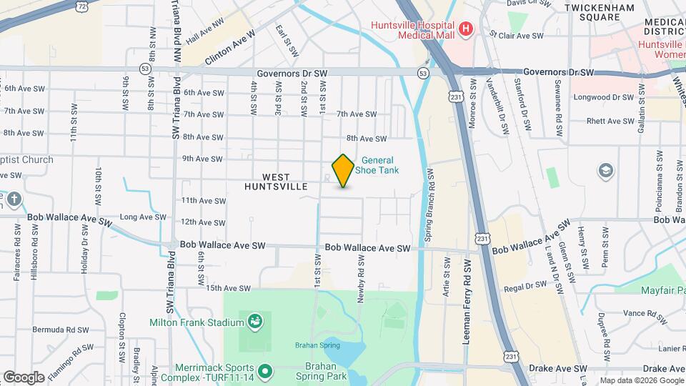 2526 Freeman Rd SW Map and Location Details