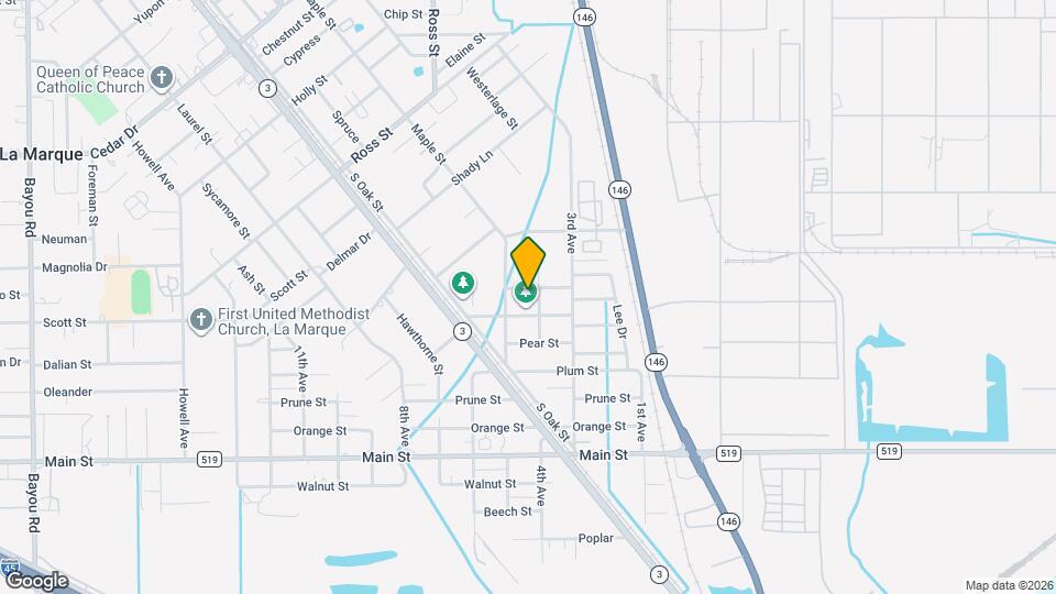 405 Cherry St Map and Location Details