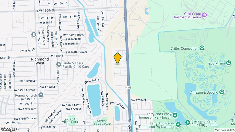 13781 SW 170th Ter, Unit B1 Map and Location Details