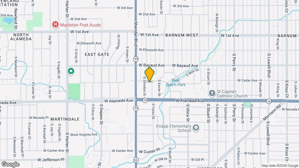 217 S Yates St Map and Location Details