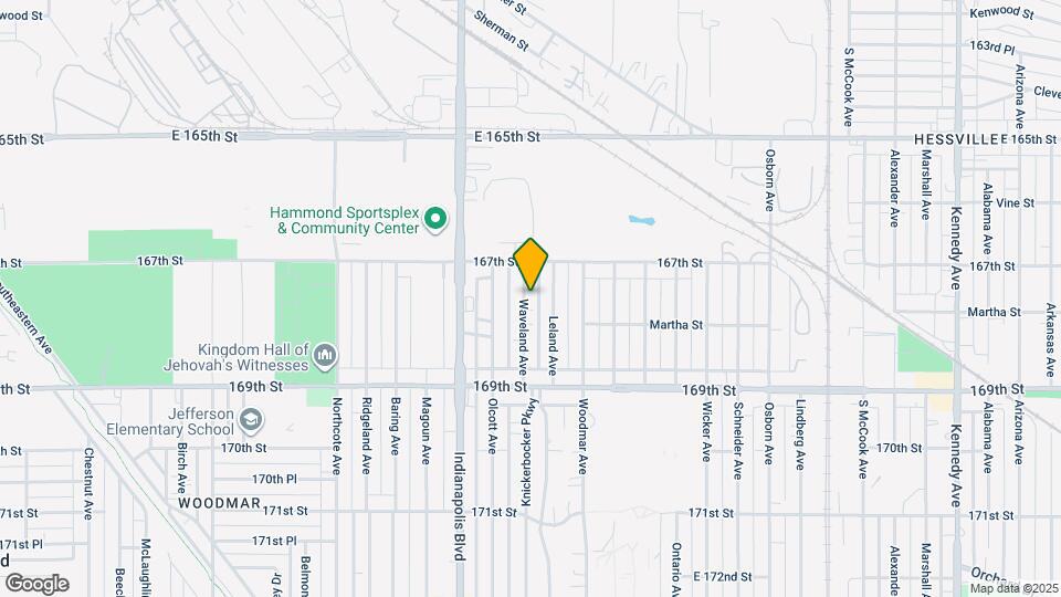 6731 Waveland Ave Map and Location Details