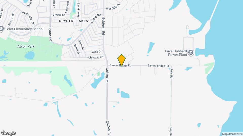 410 Barnes Bridge Rd Map and Location Details