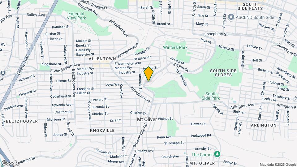 2675 South 18th Street Mapa y Detalles de la Ubicación