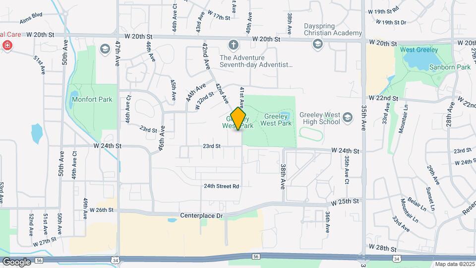 2321 42nd Ave Ct Map and Location Details