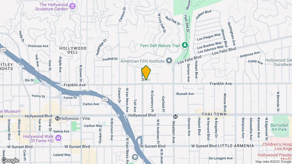 5667 Franklin Ave Map and Location Details