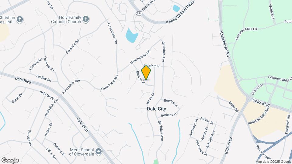 14401 Brandon Ct Map and Location Details