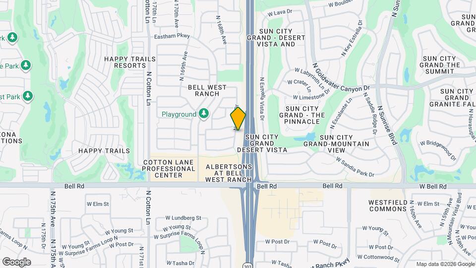 17403 N 167th Dr Mapa y Detalles de la Ubicación
