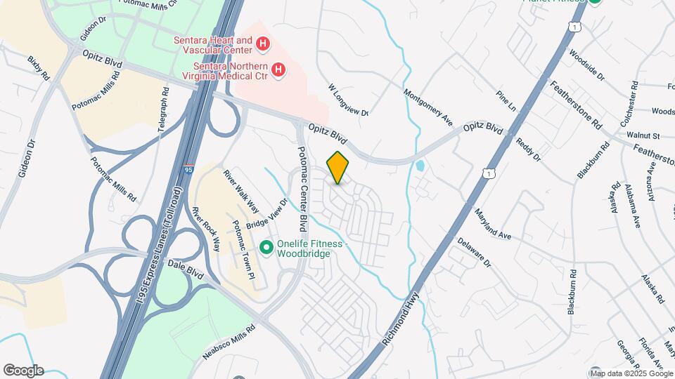 14752 Potomac Branch Dr Map and Location Details