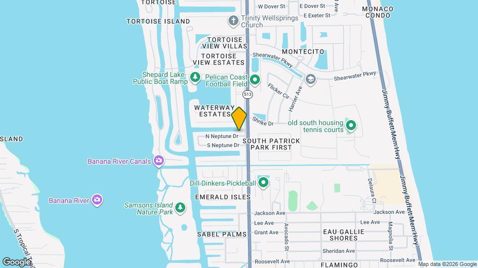 403 N Neptune Dr Map and Location Details