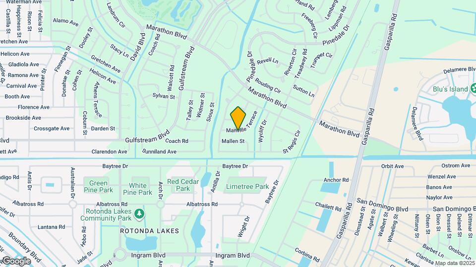 7474 Manville Terrace Map and Location Details