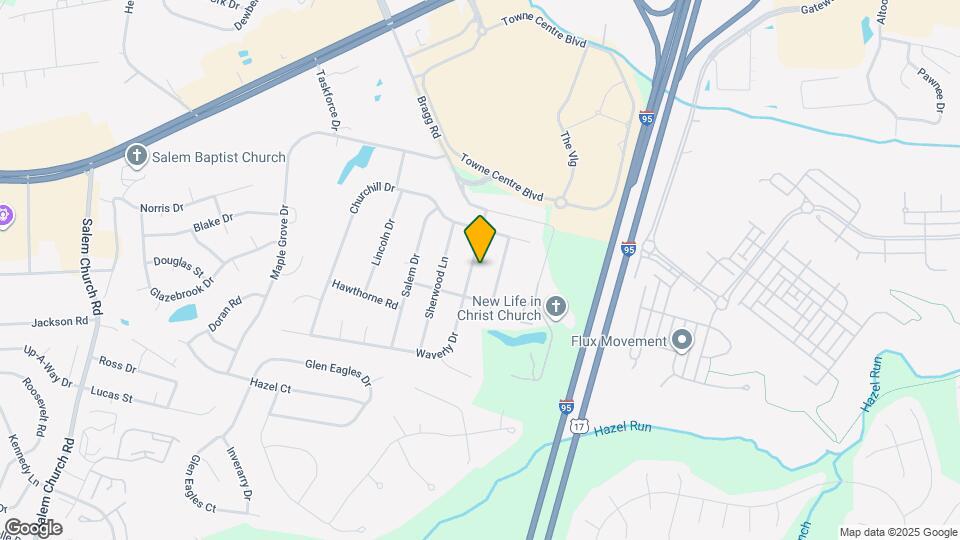 3108 Waverly Dr Map and Location Details