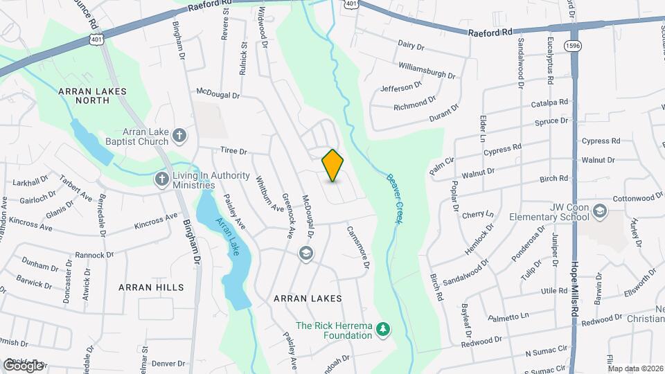 1422 Tangora Ln Map and Location Details