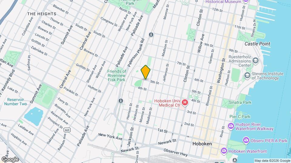 423 Jackson St Map and Location Details