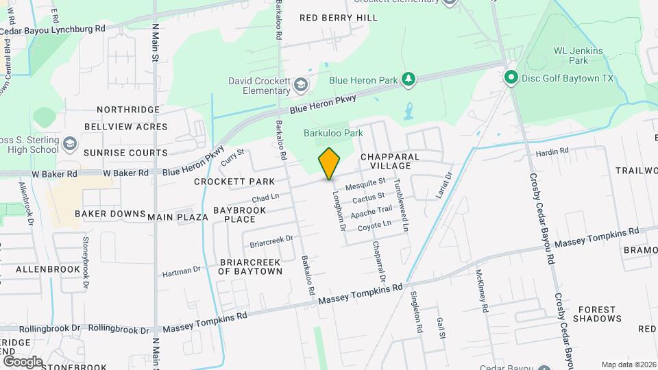 4410 Longhorn Dr Map and Location Details