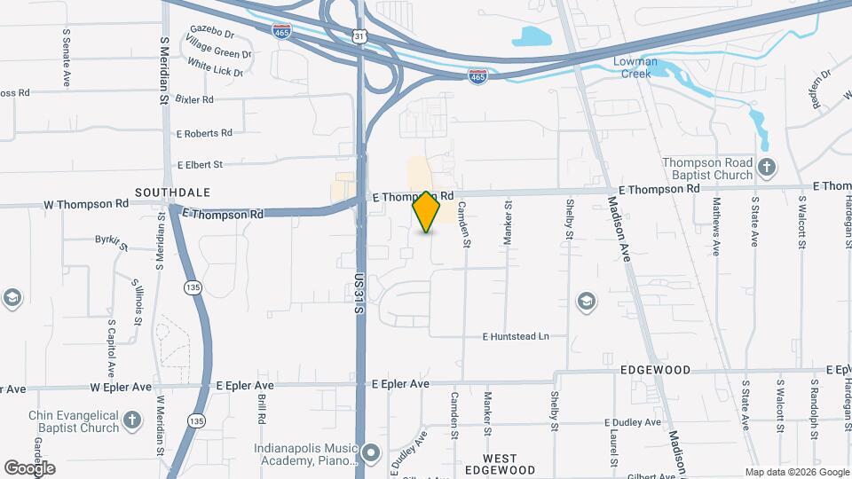 5110 Southgreen Dr Map and Location Details