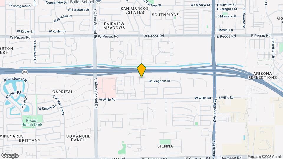 1341 S Camellia Ct Map and Location Details