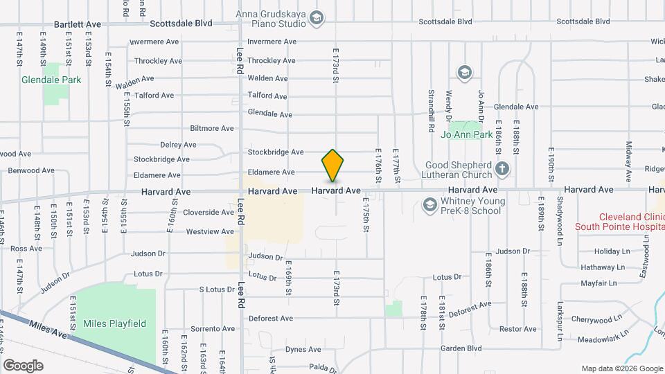 17215 Harvard Ave Map and Location Details