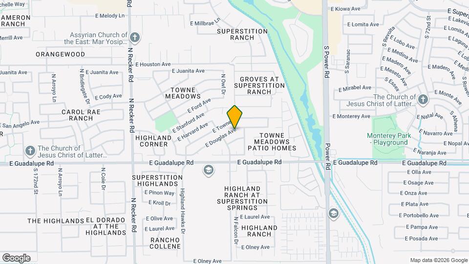 4425 E Douglas Ave Map and Location Details