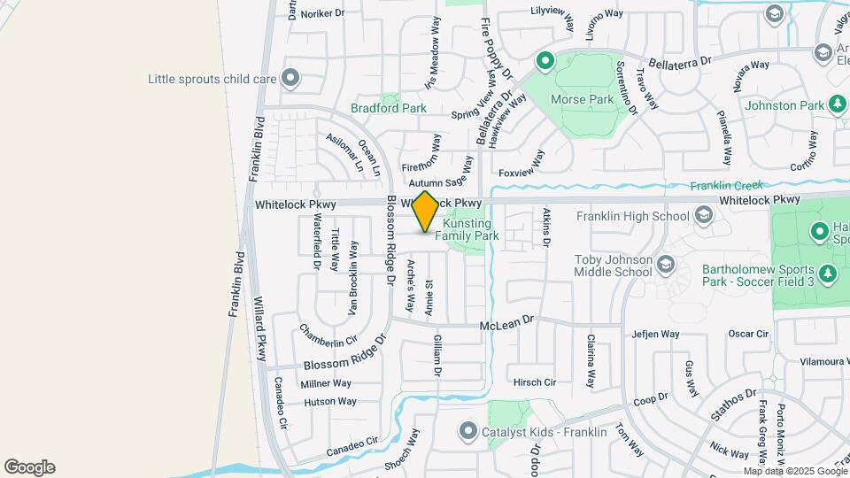 5200 Moon Lily Way Map and Location Details