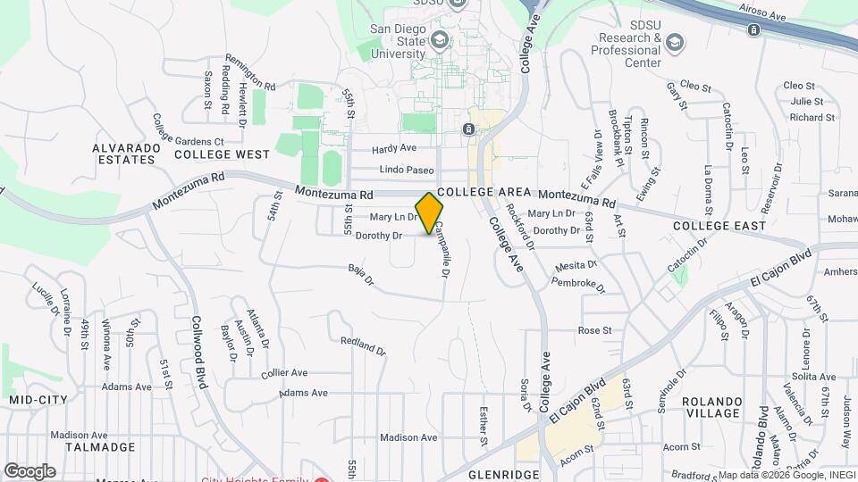 5737 Dorothy Dr Map and Location Details