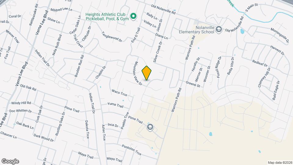 1903 High Ridge Trail Map and Location Details