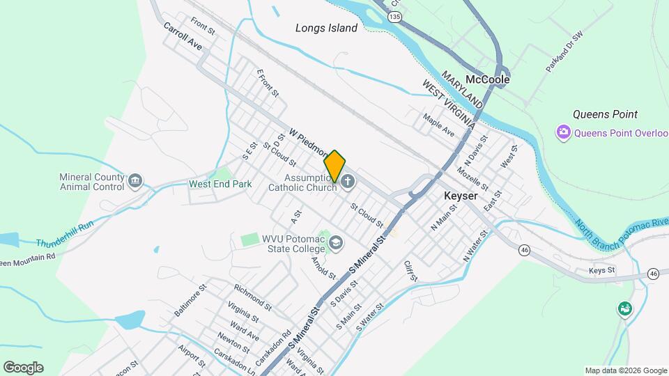 59 Gilmore St Map and Location Details