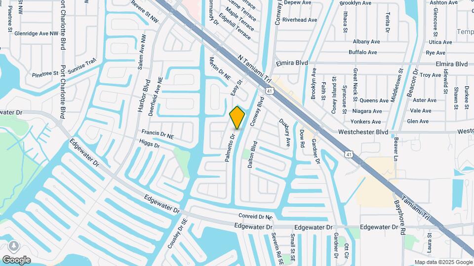 401 Palmetto Dr Map and Location Details