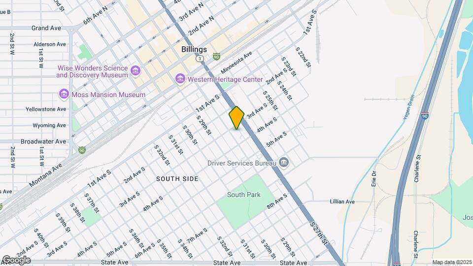 307 S 28th St Map and Location Details