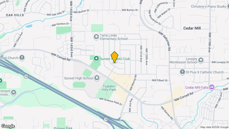 1490 NW 137th Ave Map and Location Details