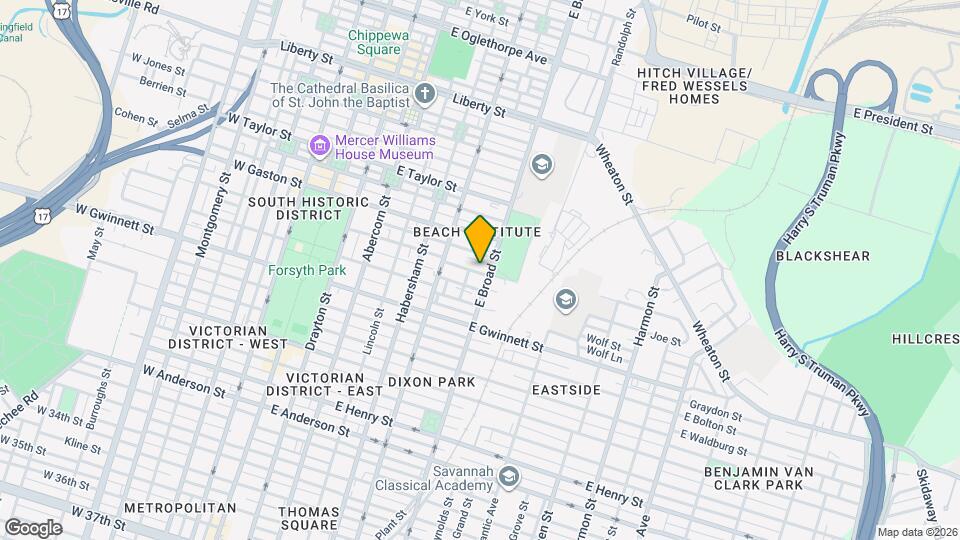 546 E Huntingdon St Mapa y Detalles de la Ubicación
