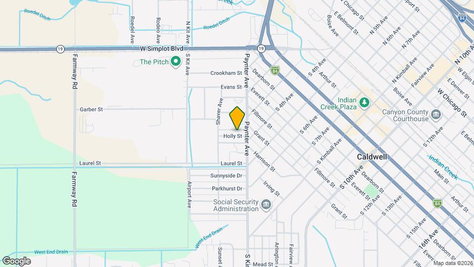 114 Holly St Map and Location Details