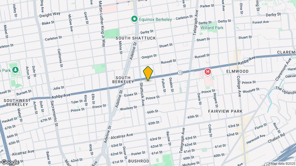 2137 Emerson St Mapa y Detalles de la Ubicación