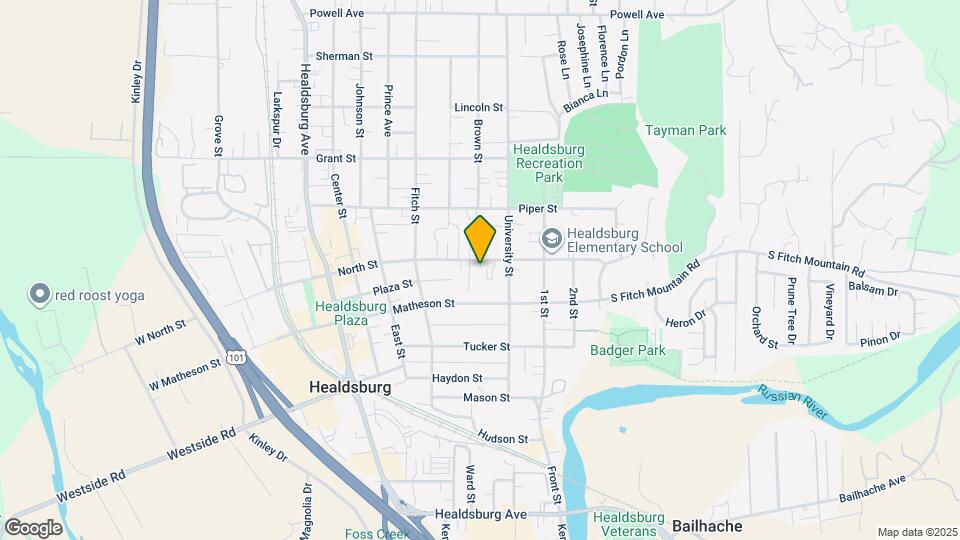 420 North St Map and Location Details
