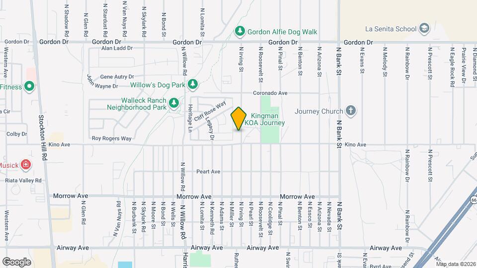 3773 N Irving St Map and Location Details