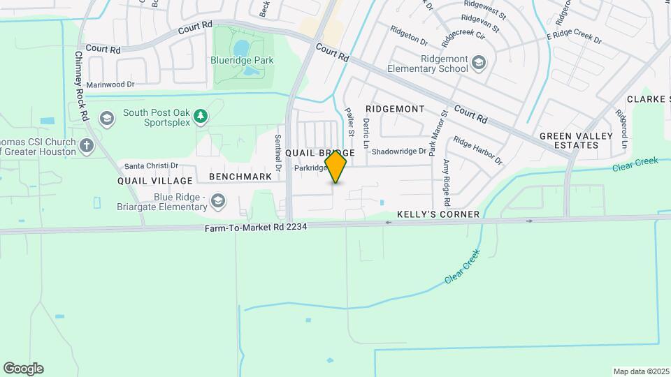 16625 Gold Ridge Ln Map and Location Details