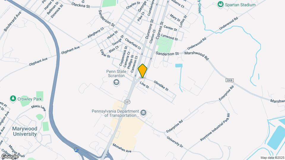 1 Hillcrest Dr Mapa y Detalles de la Ubicación