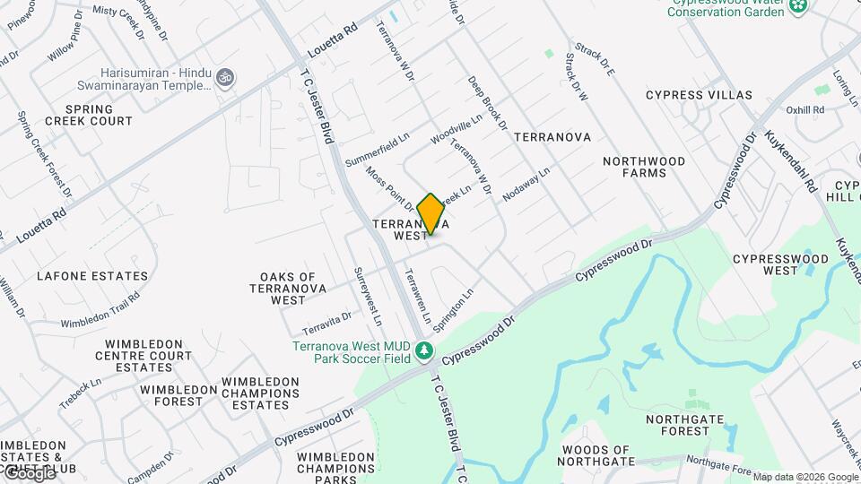 5710 Glenmere Ln Map and Location Details