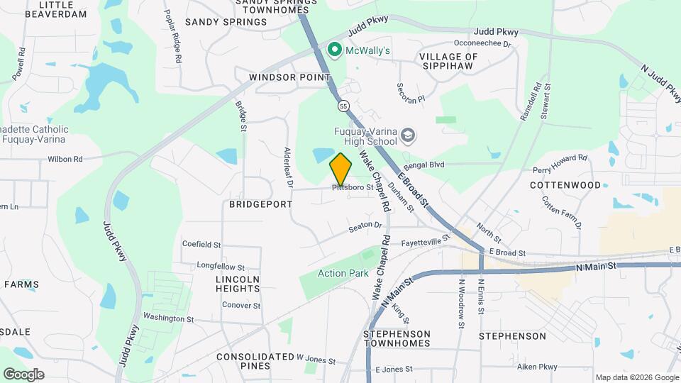 251 PITTSBORO ST Mapa y Detalles de la Ubicación