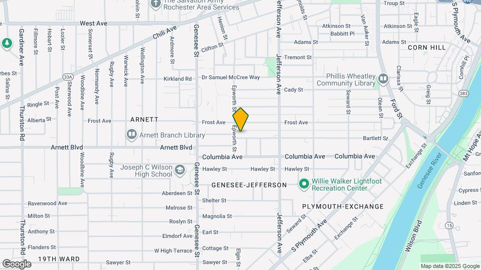 208 Bartlett St Map and Location Details